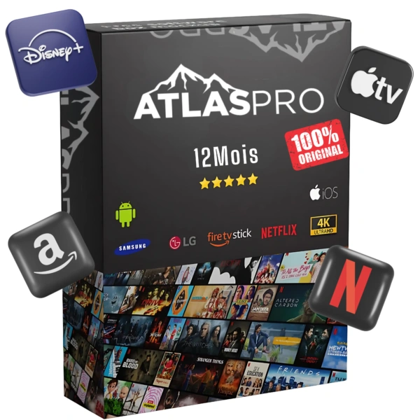 Atlas Pro IPTV - Abonnement IPTV Officiel, Fiable et Stable